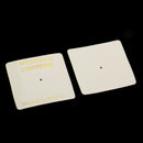 100 Pieces Wholesale Beige Paper Card Jewelry Earring Ear Studs Hanging Display Holder Hang Cards