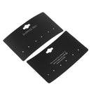 100pcs Hanging Cards Jewelry Display Cards Earring Stand PVC Tags Handmade