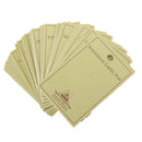 100pcs Earrings Necklace Jewelry Display Hanging Cards Label Holders Tags