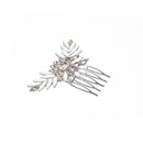 Bridal Rhinestone Crystal Wedding Hair Comb Clip Flower Hair Accessories