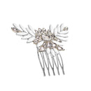 Bridal Rhinestone Crystal Wedding Hair Comb Clip Flower Hair Accessories