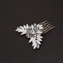 Bridal Rhinestone Crystal Wedding Hair Comb Clip Flower Hair Accessories