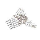 Bridal Rhinestone Crystal Wedding Hair Comb Clip Flower Hair Accessories