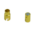 10 Sets Leather-Kumihimo Glue In Magnetic Clasp Jewelry Finding DIY Gold 5mm