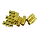 10 Sets Leather-Kumihimo Glue In Magnetic Clasp Jewelry Finding DIY Gold 5mm
