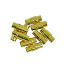 10 Sets Leather-Kumihimo Glue In Magnetic Clasp Jewelry Finding DIY Gold 5mm