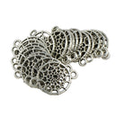 20pcs Tibetan Silver Alloy Dream Catcher Charm Pendant Jewelry Finding