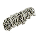 20pcs Tibetan Silver Alloy Dream Catcher Charm Pendant Jewelry Finding