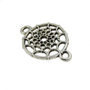 20pcs Tibetan Silver Alloy Dream Catcher Charm Pendant Jewelry Finding