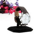 Black Velvet C Shape Bracelet Bangle Display Rack Watch Jewelry Stand Holder