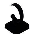 Black Velvet C Shape Bracelet Bangle Display Rack Watch Jewelry Stand Holder