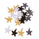 20 Pieces 23 X 19mm Starfish Charms Pendants DIY Jewelry Making Accessories