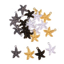 20 Pieces 23 X 19mm Starfish Charms Pendants DIY Jewelry Making Accessories