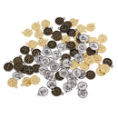 78pcs Antique A-Z Alphabet Letter Charm Pendant DIY Jewelry Findings 15x12mm