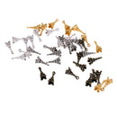 40 Pieces Wholesale Alloy DIY Pendant Eiffel Tower Charms Jewelry Making Jewelry 17x7mm