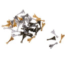 40 Pieces Wholesale Alloy DIY Pendant Eiffel Tower Charms Jewelry Making Jewelry 17x7mm
