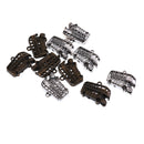 10pcs London Bus Tibet Silver Bronze Pendants Charms Jewelry Finding 25x19mm
