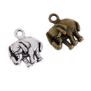 20pcs Tibetan Silver Bronze Animals Elephant Charms Pendants Jewelry Making DIY Accessories Charm Handmade Crafts