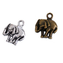 20pcs Tibetan Silver Bronze Animals Elephant Charms Pendants Jewelry Making DIY Accessories Charm Handmade Crafts