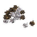 20pcs Tibetan Silver Bronze Animals Elephant Charms Pendants Jewelry Making DIY Accessories Charm Handmade Crafts