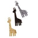 15 Pieces 32 X 12mm Giraffe Charms Pendants DIY Jewelry Making Accessories