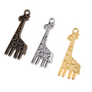 15 Pieces 32 X 12mm Giraffe Charms Pendants DIY Jewelry Making Accessories