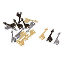 15 Pieces 32 X 12mm Giraffe Charms Pendants DIY Jewelry Making Accessories