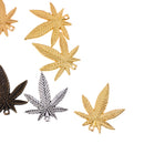 15 Pieces/Lot Mixed Colors Maple Leaf Shape Pendant Finding Beads Necklace Bracelet Earrings Jewelry Beads