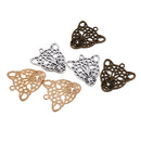 6pcs Mixed Color Beautiful Leopard head Jewelry Charms Pendant 28 x 26mm