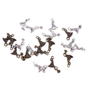 20pcs Tibetan Silver Bronze Witch Hat Pendant Charms With Halloween Pumpkin DIY Jewelry Crafts 26x15mm