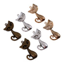 6pcs Antique Lovely Cat Pendants DIY Jewelry Finding Making Handmade Crafts