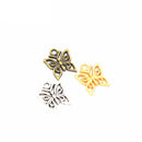 30 Pieces Metal Butterfly Shape DIY Charms Loose Beads 14x12mm Findings Pendant Jewelry Making