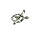 20 Sets Tiwsted Clasp Toggle Findings Jewelry Making for Necklace Bracelet Clasp Making Repair Design