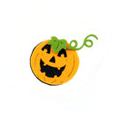 Cute Cartoon Halloween Yellow Flannel Smiling Happy Pumpkin Brooch Pins Badge Breastpin for Kids Adult Pin Accessory