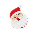 Cute Cartoon Flannel Santa Claus Brooch Pins Badge Breastpin for Kids Adult Pin Accessory for Christmas
