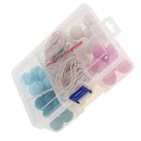 Baby Kids Wooden Crochet Beads DIY Necklace Teething Bracelet Teether Toys Set