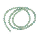 4mm Beads Round Gemstone Loose Spacer Beads 15 Inch Long Necklace Bracelet Findings Accessory