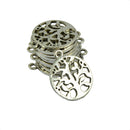30pcs Antique Silver Alloy Tree of life Charm Pendant For Jewelry Finding