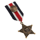Vintage Men Medal Badge Rock Punk Biker Clothing Fashion Costume Brooch Pin