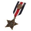 Vintage Men Medal Badge Rock Punk Biker Clothing Fashion Costume Brooch Pin