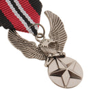 Vintage Men Uniform Medal Star Eagle Brooch Streampunk Gothic Brooches Badge