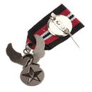 Vintage Men Uniform Medal Star Eagle Brooch Streampunk Gothic Brooches Badge