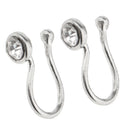 Nose Ring Piercing Silver Stainless Steel Diamond Ball Nose Studs Nose Hoop Body Jewelry 1mm 18g for Women