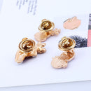 3 Pieces/Set Christmas Themed Enamel Bright Color Pin Brooch Snowman/Stockings/Deer Breastpin