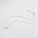 Simple Small Mini Smooth Heart Pendant Necklace Fashion Jewelry For Women