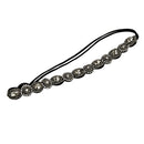 Women Hair Accessories Headband Hairband Bride Crystal Rhinestone Beads Black Elastic Rope Wedding Fashion Vintage Jewelry