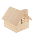 Kids Wooden House Money Bank Coin Money Saving Box Container Table Decor