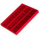 12 Grids Ring Earrings Cufflinks Jewelry Display Organizer Box Tray Showcase