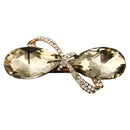 Fashion Women's Crystal Rhinestone Bowknot Bow Hair Clip Hair Barrette Hairpin