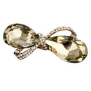 Fashion Women's Crystal Rhinestone Bowknot Bow Hair Clip Hair Barrette Hairpin